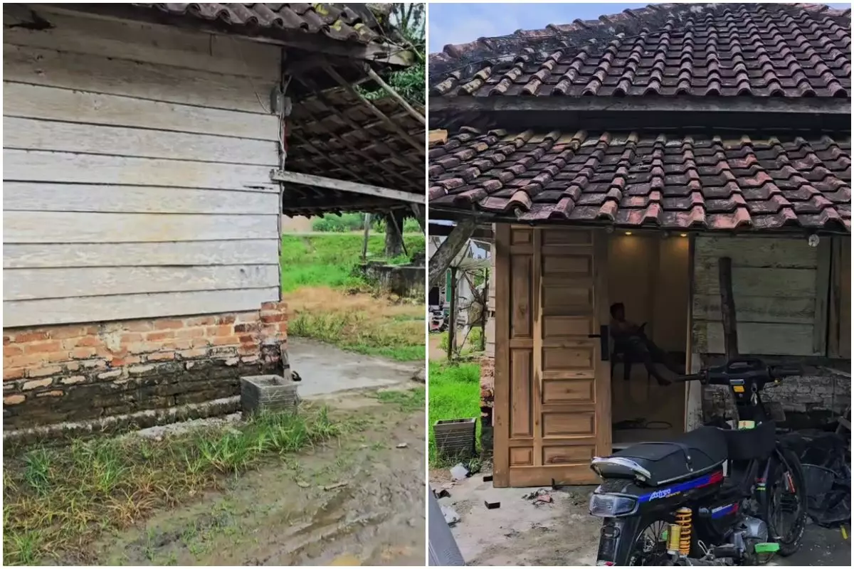 Rumah anti pamer, luarnya gubuk dalamnya mewah bak hunian sultan, intip 9 potretnya yang bikin terpana