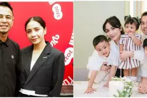 6 Potret bahagia Raffi Ahmad dan Nagita Slavina rayakan ulang tahun pertama Lily