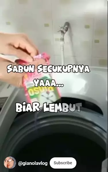 trik cuci handuk lama yang kasar agar lembut © YouTube