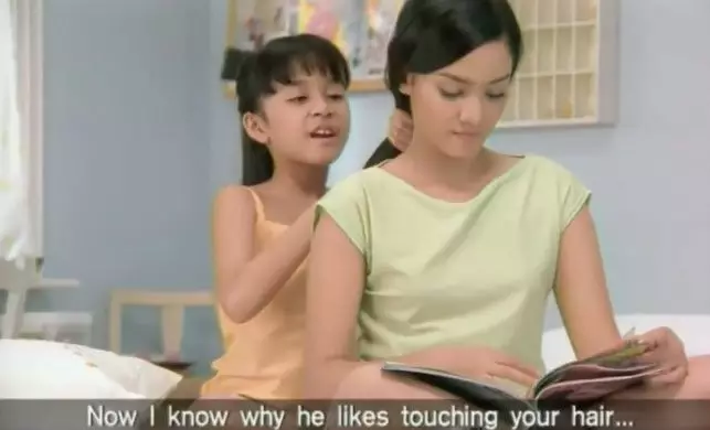 potret bocah iklan sampo © instagram