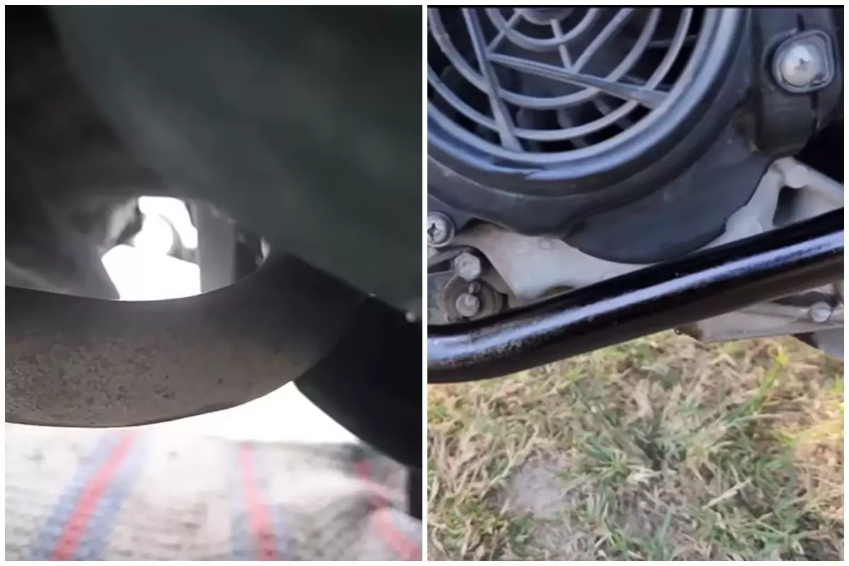 Trik mudah bersihkan karat knalpot tanpa diamplas, cuma pakai 1 jenis minuman