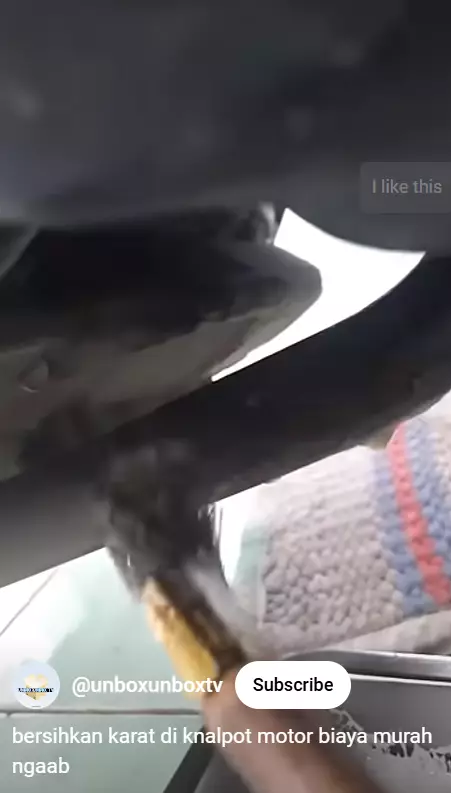 Trik mudah bersihkan karat knalpot tanpa diamplas, cuma pakai 1 jenis minuman berbagai sumber