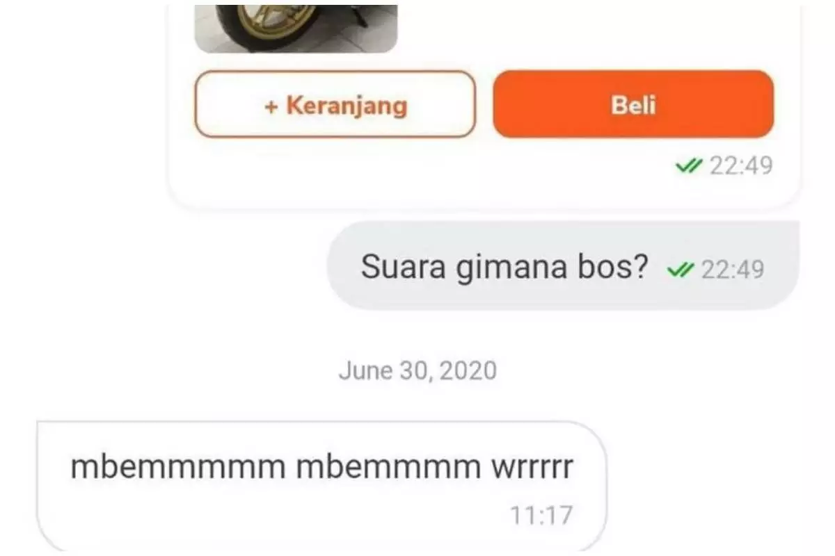13 Jawaban nyeleneh penjual online shop di chat ini endingnya bikin kesal, auto bintang 1