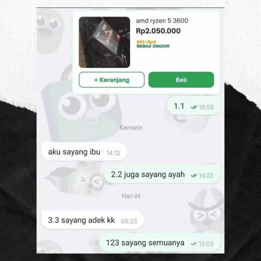 chat lucu jawaban nyeleneh penjual olshop © 2025 berbagai sumber