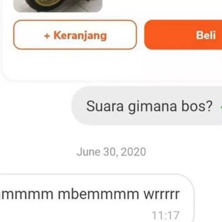 13 Jawaban nyeleneh penjual online shop di chat ini endingnya bikin kesal, auto bintang 1