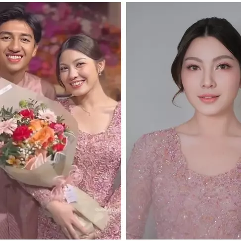 Tampil natural saat lamaran, ini 5 potret detail makeup Haviza Devi dengan nuansa romantic serba pink