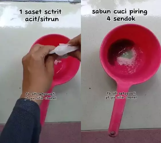 bersihkan noda di dinding keramik kamar mandi © YouTube bersihkan noda di dinding keramik kamar mandi © YouTube