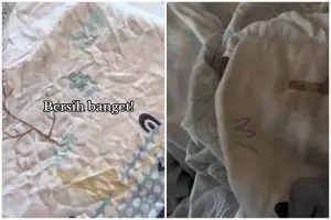 Trik mencuci sprei kotor tak perlu direndam detergen, bersih maksimal cukup tambah 1 bahan dapur