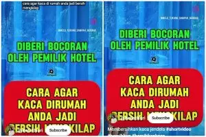 Trik simpel bersihkan kaca kusam tanpa cairan khusus, cukup tambah 1 bumbu masak