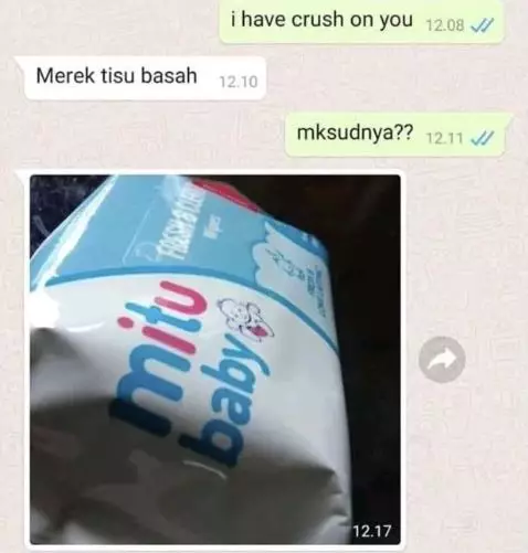 jawaban kode lucu chat © 2025 Instagram