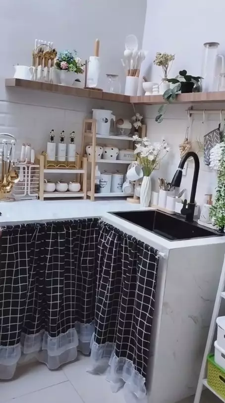 dapur mungil usai makeover jadi ala Korea © 2025 TikTok