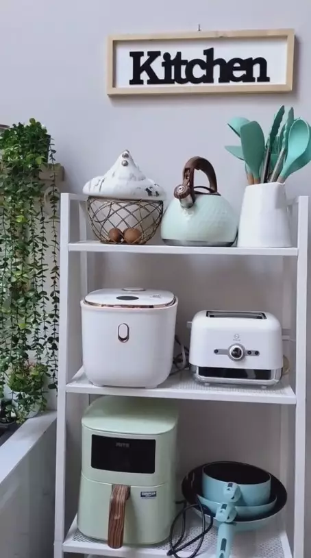 dapur mungil usai makeover jadi ala Korea © 2025 TikTok