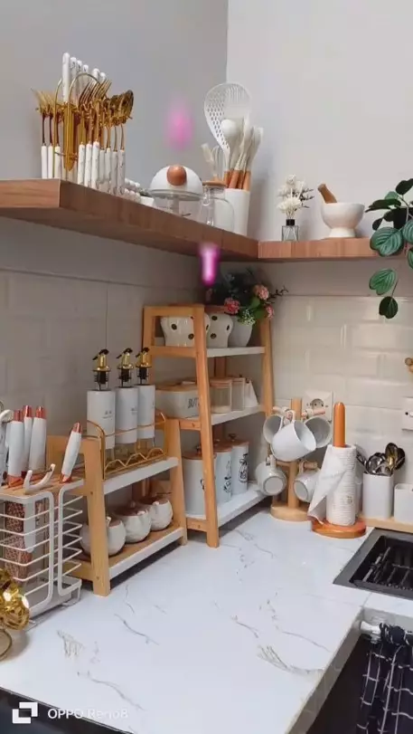 dapur mungil usai makeover jadi ala Korea © 2025 TikTok