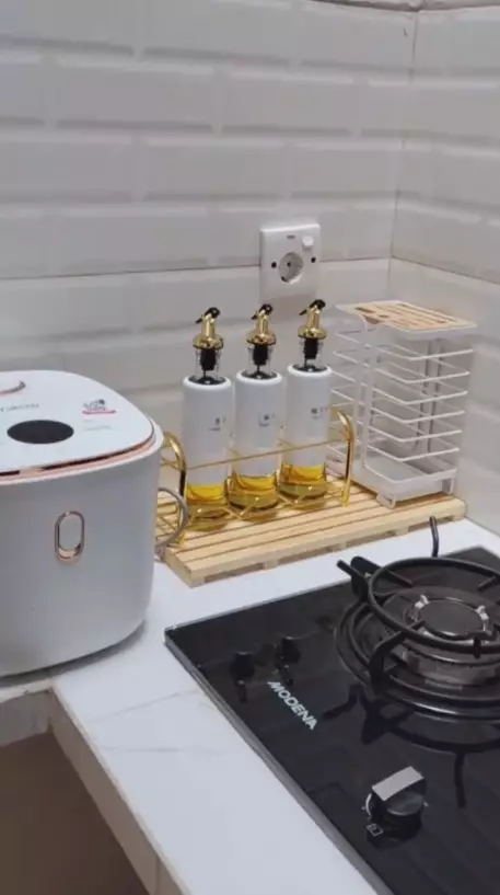 dapur mungil usai makeover jadi ala Korea © 2025 TikTok