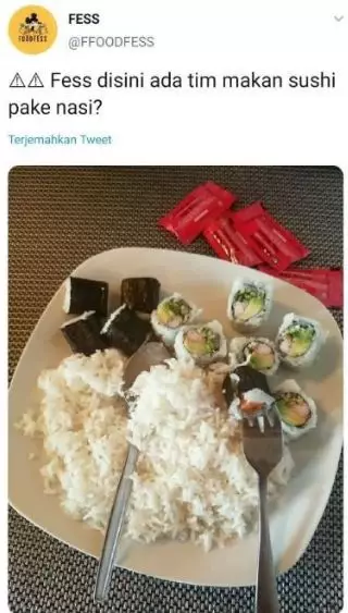potret lucu makan kimbap © 2025 berbagai sumber