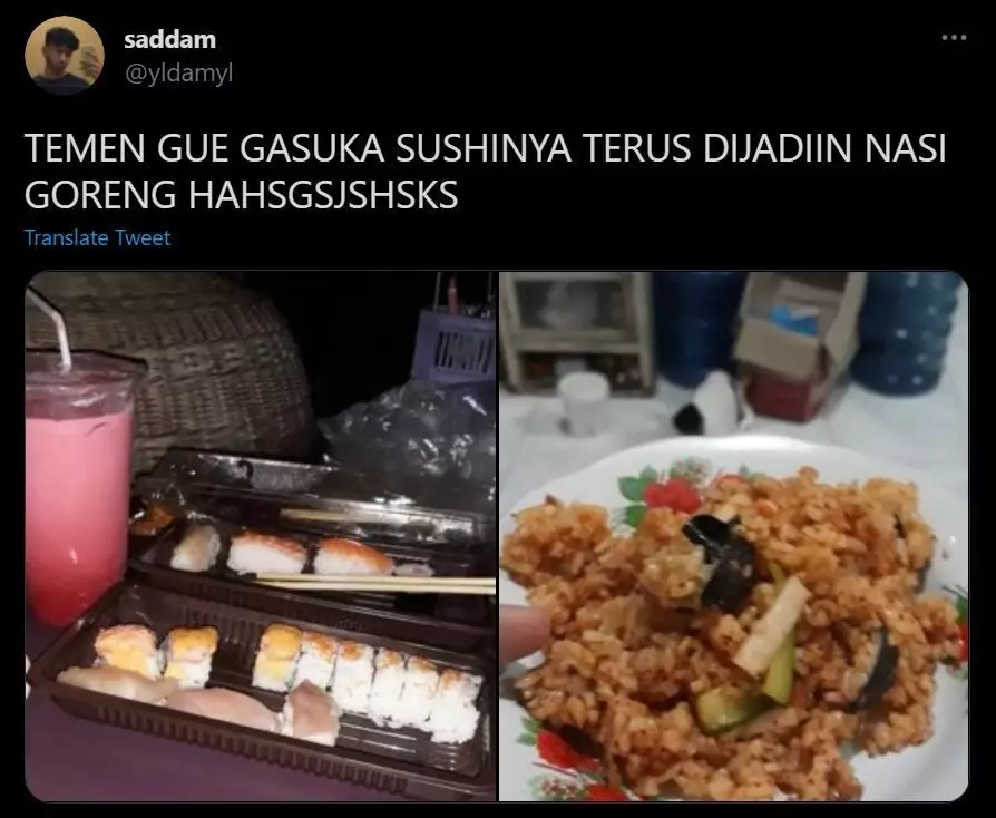 potret lucu makan kimbap © 2025 berbagai sumber