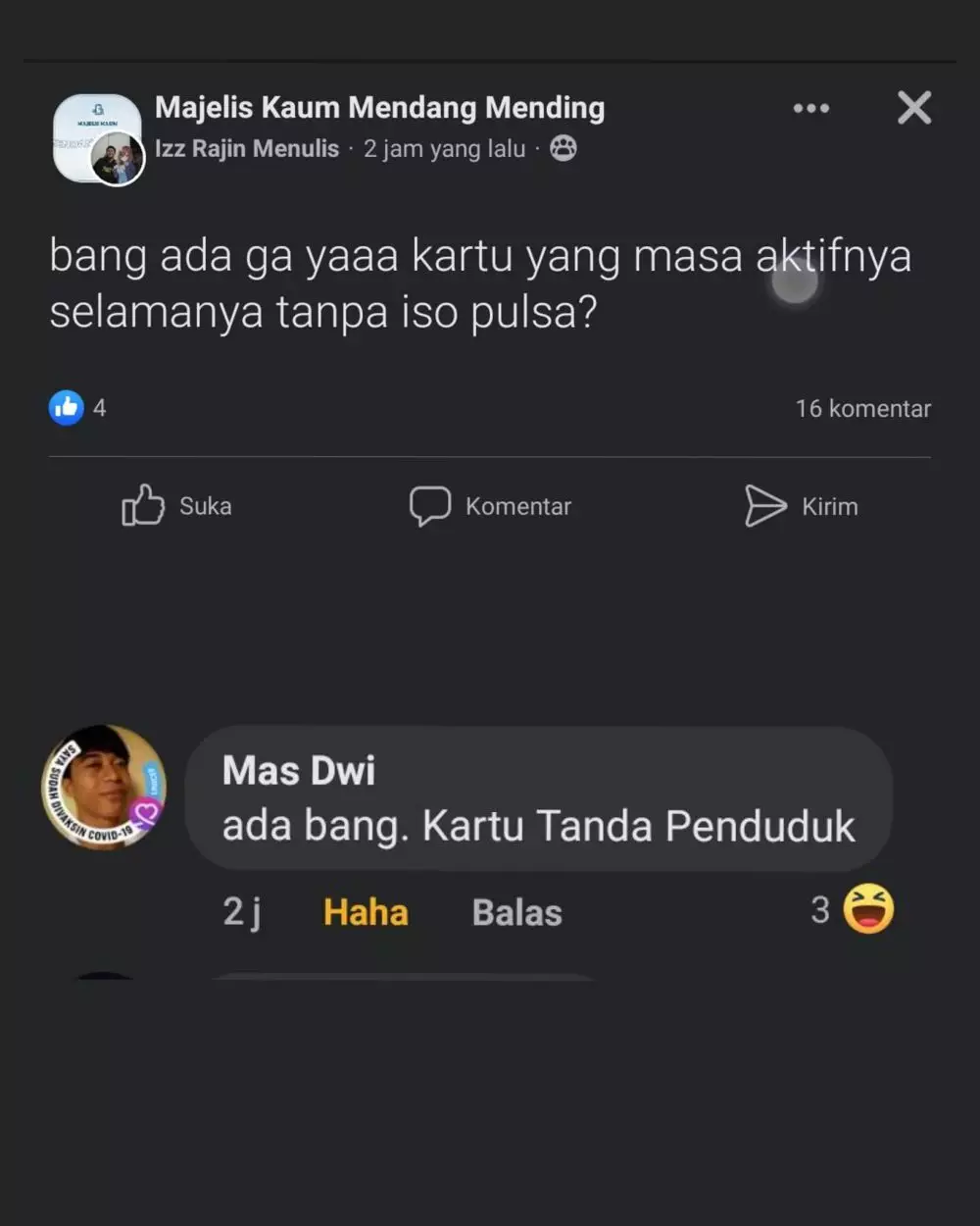 jawaban kolom komentar © berbagai sumber jawaban kolom komentar © berbagai sumber