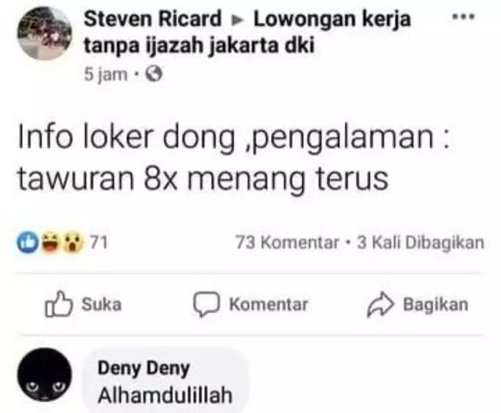 jawaban kolom komentar © berbagai sumber jawaban kolom komentar © berbagai sumber