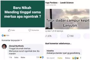 13 Jawaban lucu warga Facebook di kolom komentar ini bikin gigit jari, recehnya nggak ketolong