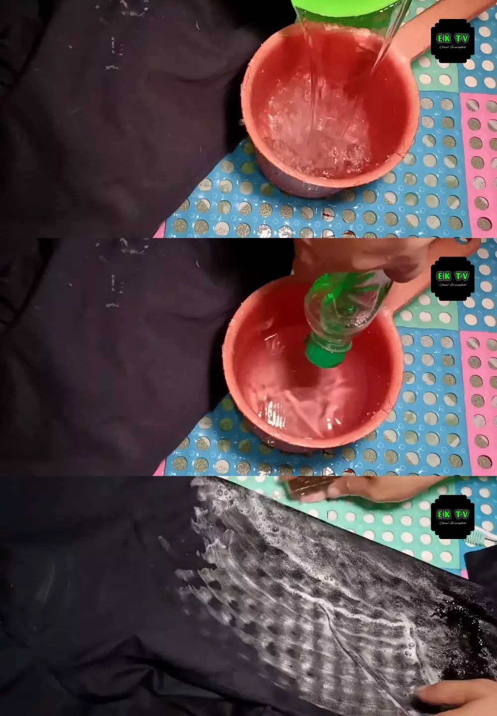 cara hilangkan noda bekas cat tembok di pakaian © berbagai sumber