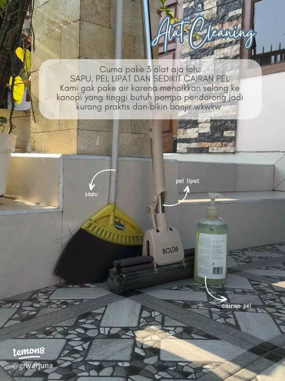 cara mudah bersihkan kanopi kaca berdebu © Instagram