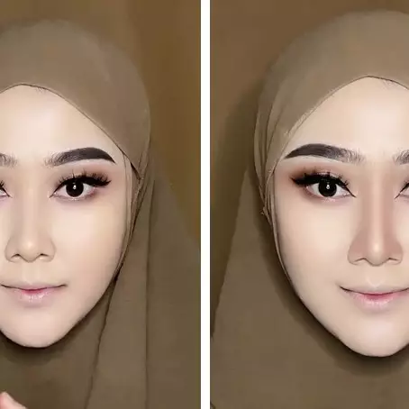 Tak perlu brush, trik bikin shading hidung agar lebih ramping ini antigagal dan cocok buat pemula
