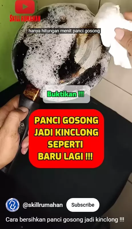 Terungkap trik agar panci gosong jadi kinclong lagi dalam hitungan menit, tanpa disikat kuat berbagai sumber