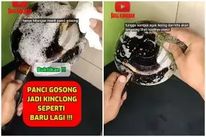 Terungkap trik agar panci gosong jadi kinclong lagi dalam hitungan menit, tanpa disikat kuat