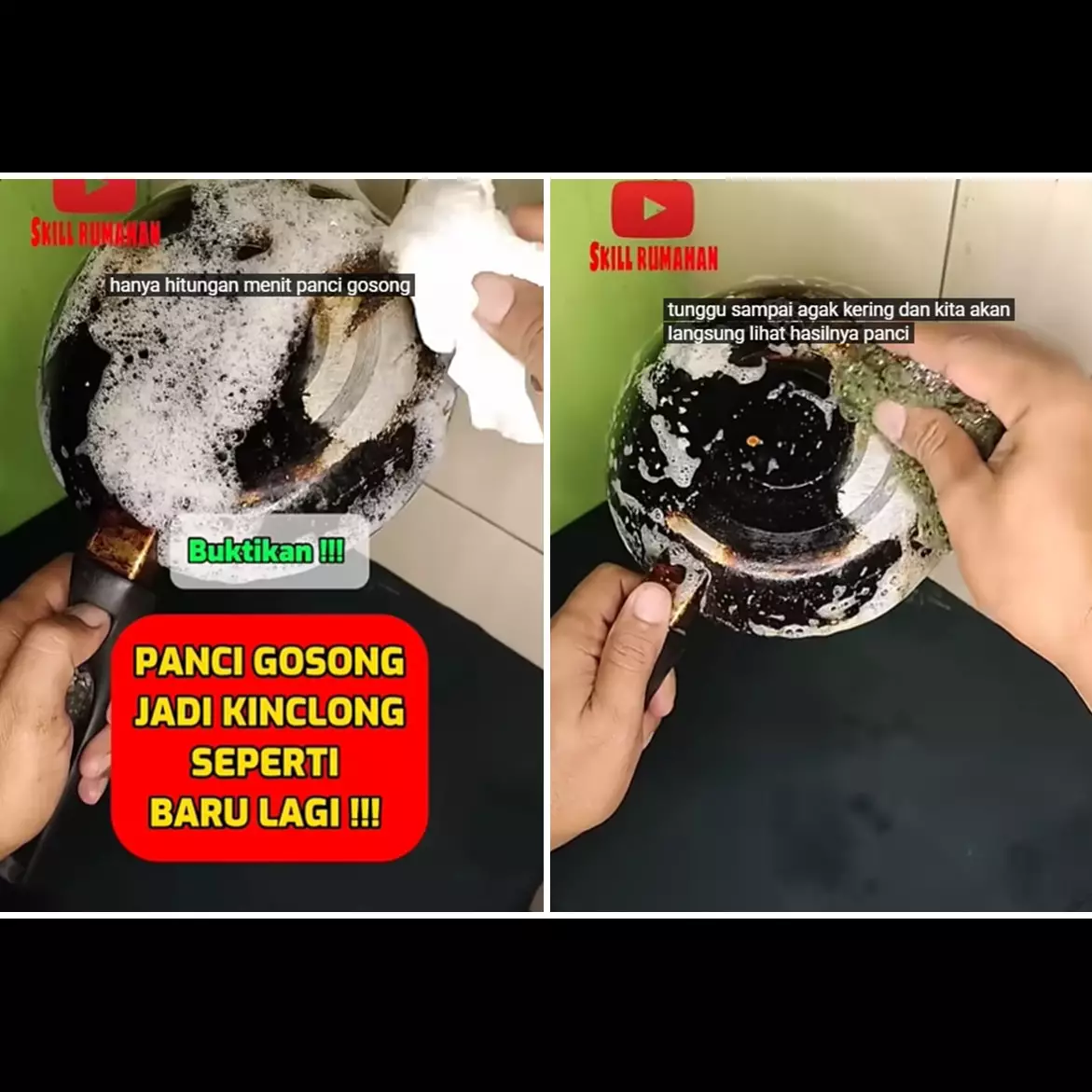 Terungkap trik agar panci gosong jadi kinclong lagi dalam hitungan menit, tanpa disikat kuat