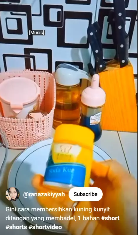 Baru tahu, ini trik bersihkan noda kuning kunyit di tangan paka 1 bahan dapur, tak perlu digosok kuat berbagai sumber