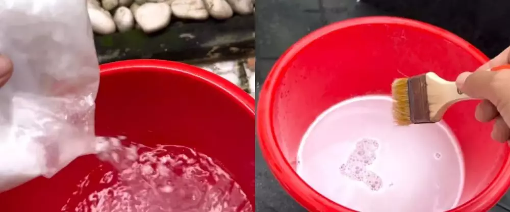 bersihkan lumut di teras rumah © YouTube bersihkan lumut di teras rumah © YouTube