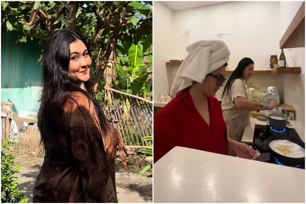 Dulu ngontrak kini punya rumah sendiri, intip 7 potret dapur baru Talitha Curtis apik bergaya Japandi