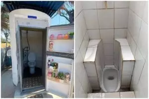 11 Potret kocak bentuk kamar mandi di luar 'nurul' ini bisa jadi tren toilet nyeleneh 2025