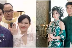 Menikah dengan cinta pertama, ini 9 momen pemberkatan pernikahan Jessica Jane dan Erwin Phang