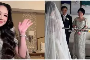 9 Gaya Sisca Kohl di pemberkatan Jessica Jane kenakan gaun sopan dan tertutup, auranya berkelas