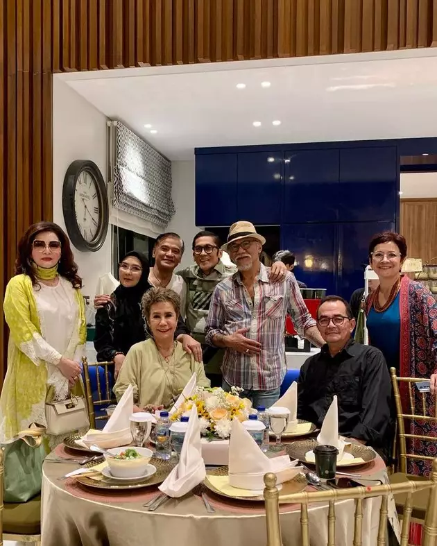 Momen halal bihalal seleb lawas © berbagai sumber