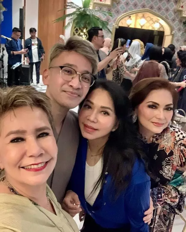 Momen halal bihalal seleb lawas © berbagai sumber