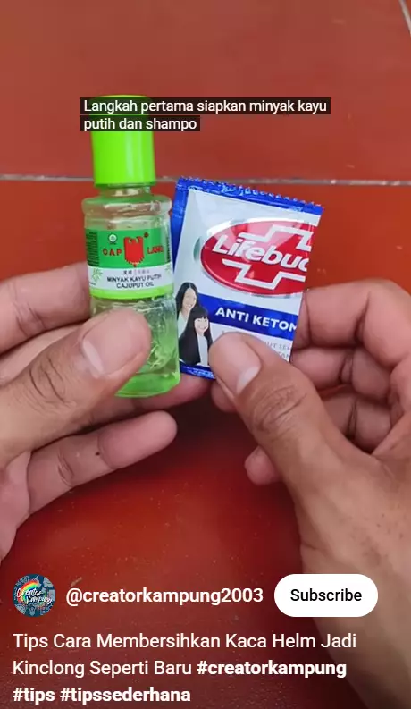 Nggak nyangka tak perlu ke tukang cuci, ternyata helm buluk kotor bisa kinclong lagi dalam 15 menit berbagai sumber Nggak nyangka tak perlu ke tukang cuci, ternyata helm buluk kotor bisa kinclong lagi dalam 15 menit berbagai sumber