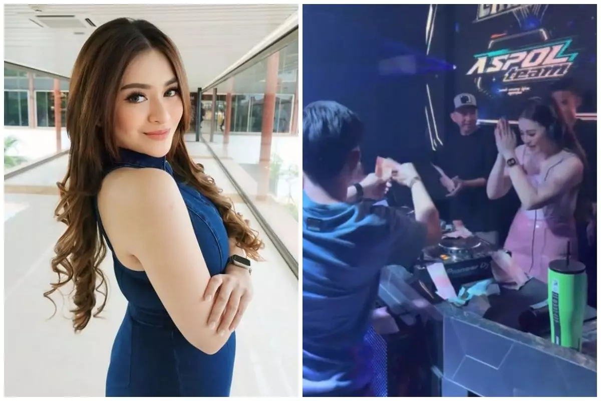 Banjir job nge-DJ, aksi Nathalie Holscher pamer tumpukan uang hasil sawer ini bikin salfok