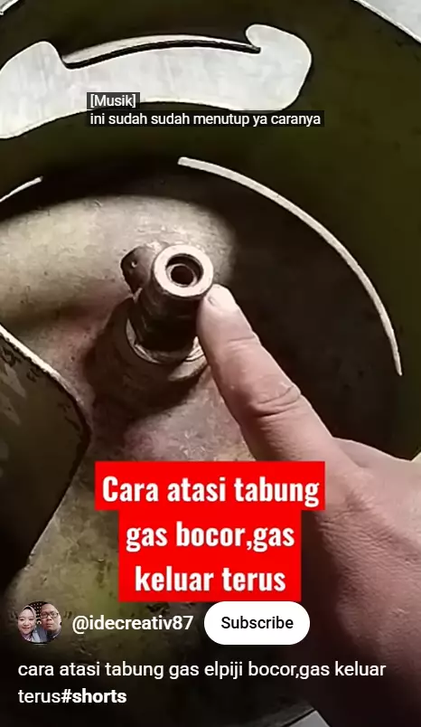 Baru tahu jangan panik, ternyata ini trik mengatasi tabung gas LPG bocor tanpa ditambal karet gelang berbagai sumber