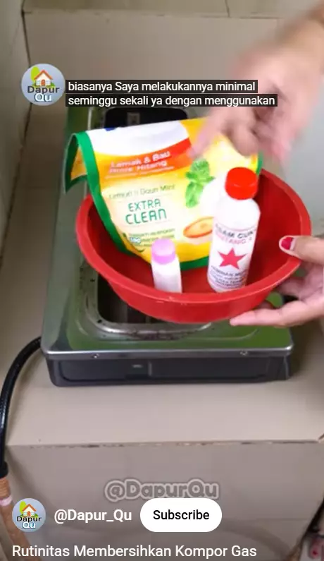 Kompor penuh noda minyak, bersihkan pakai trik ini mulai dari sekarang berbagai sumber