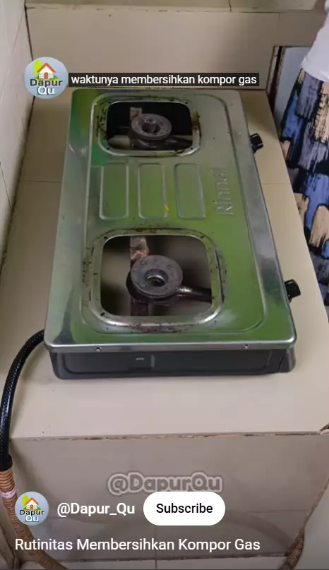 Kompor penuh noda minyak, bersihkan pakai trik ini mulai dari sekarang berbagai sumber