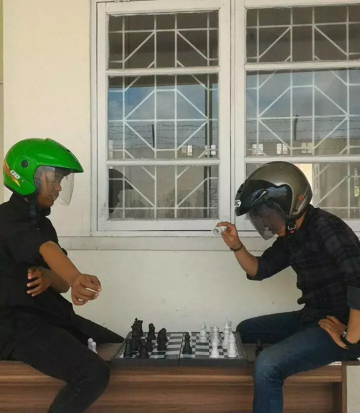 main catur kocak © Instagram