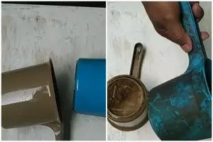 Trik bapak-bapak bersihkan gayung berlumut tanpa disikat sitrun ini patut dicoba sekarang