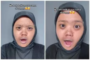 Ikut tren riasan soft glam, wanita bibir pucat ini bikin transformasi makeup yang bikin pangling