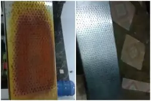 Noda kuning kunyit menempel di parutan, sekarang juga bersihkan pakai 2 bahan sederhana