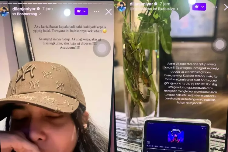 Viral curhatan TikToker Dilan Janiyar © TikTok