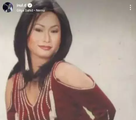 wanita pipi tembem ini jadi biduan top © Instagram