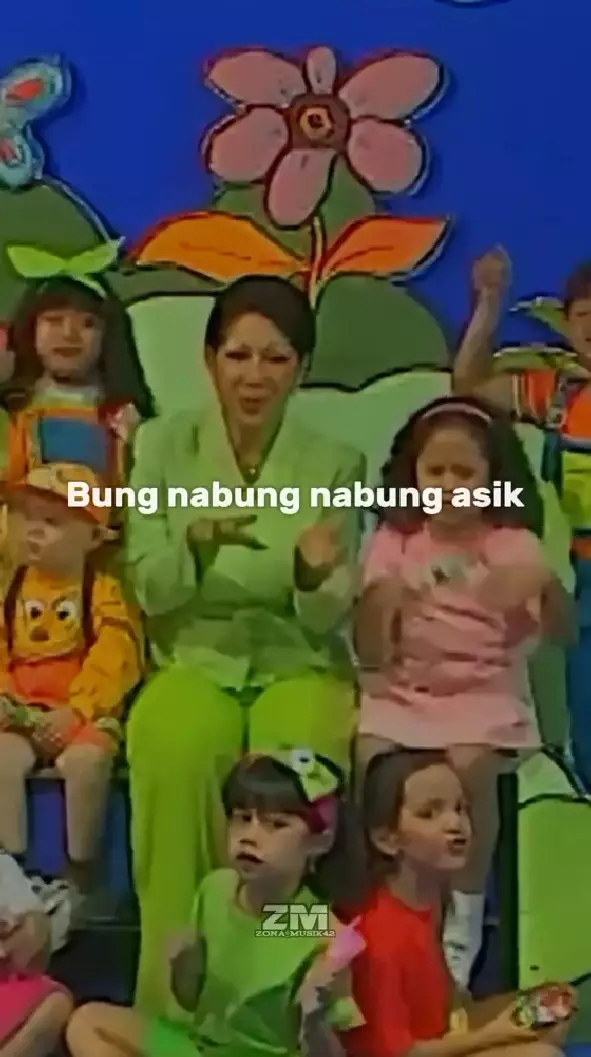 Nia Ramadhani model lagu anak-anak © TikTok Nia Ramadhani model lagu anak-anak © TikTok