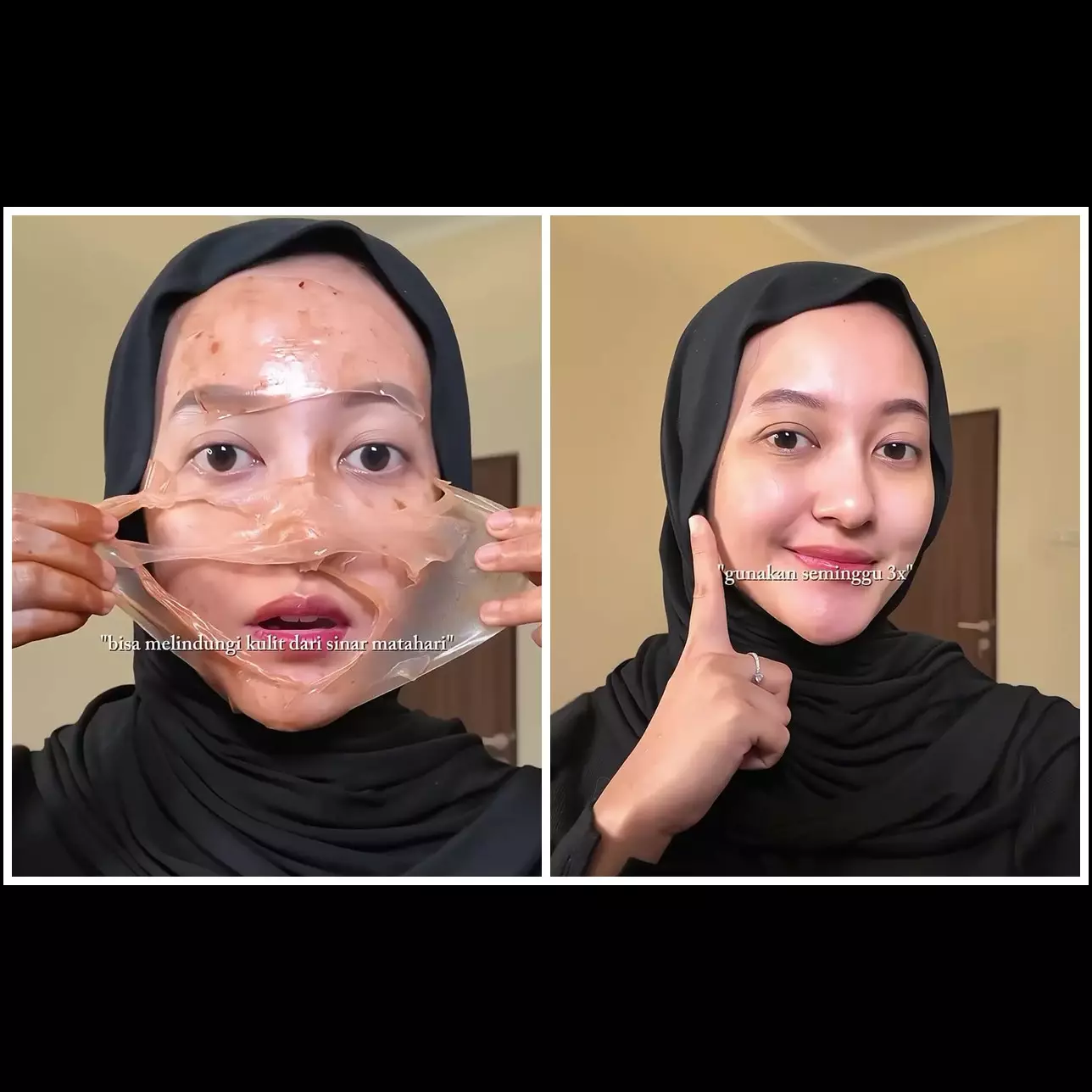 Cuma modal Rp2.000, ternyata cara cerahkan wajah pakai retinol sheet mask dari 1 bahan kue ini simpel